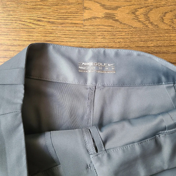 Nike golf skort with pockets women's size 10 gray - Picture 5 of 9